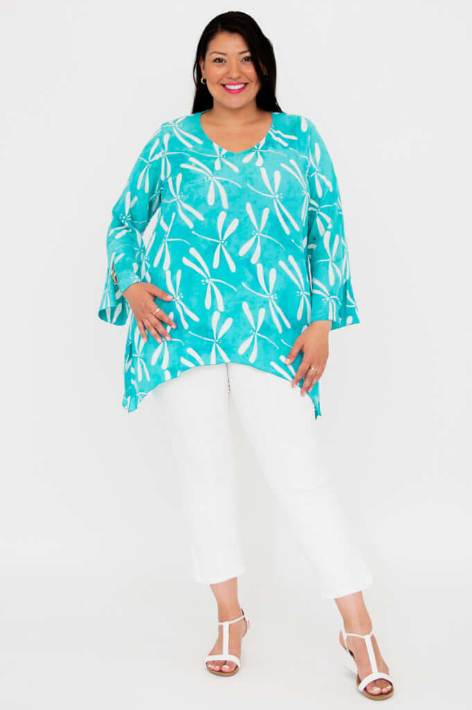 Dorothy Top, Summer Dragonfly - Final Sale - Image 6