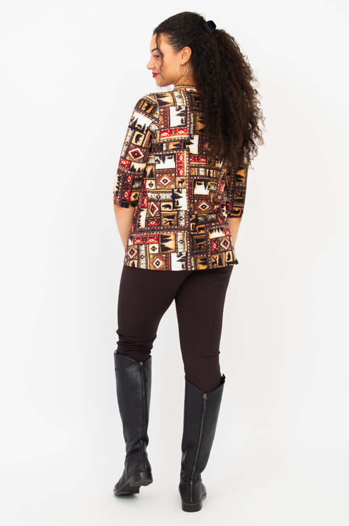 Edwina Top, Arizona, Bamboo - Final Sale - Image 5