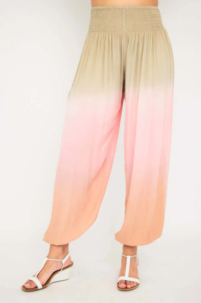 Embra Pant, Tan Dip-Dye - Image 3