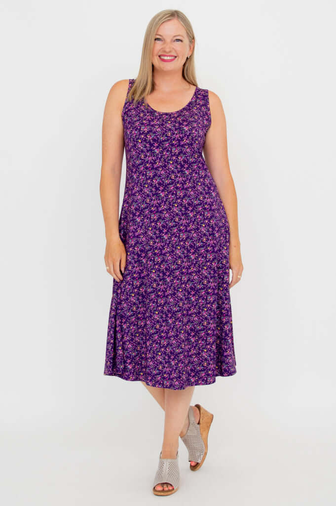 Evangelina Dress, Delight, Bamboo - Image 2