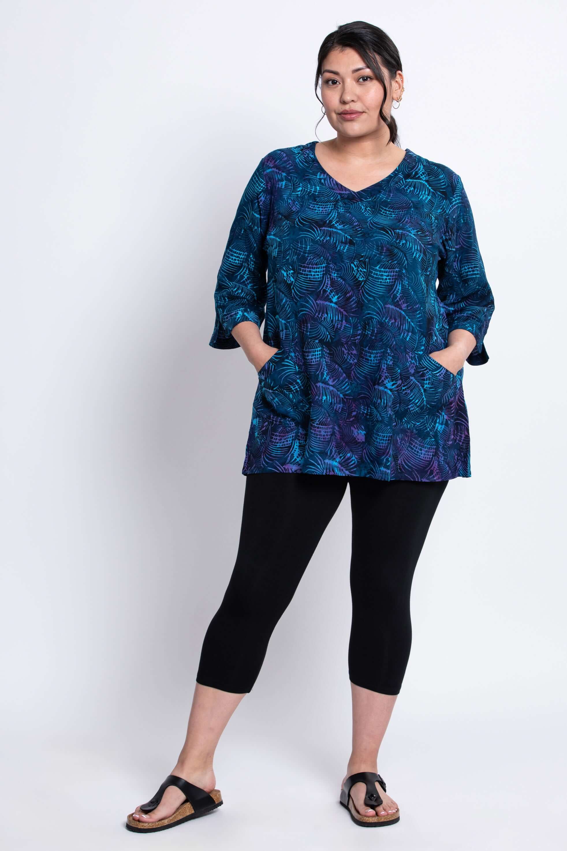 Evelyn Top, Teal Wonder - Image 2