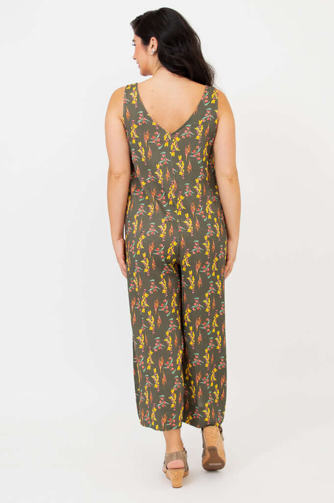 Fernanda Jumpsuit, Wonder, Linen Bamboo - Image 4