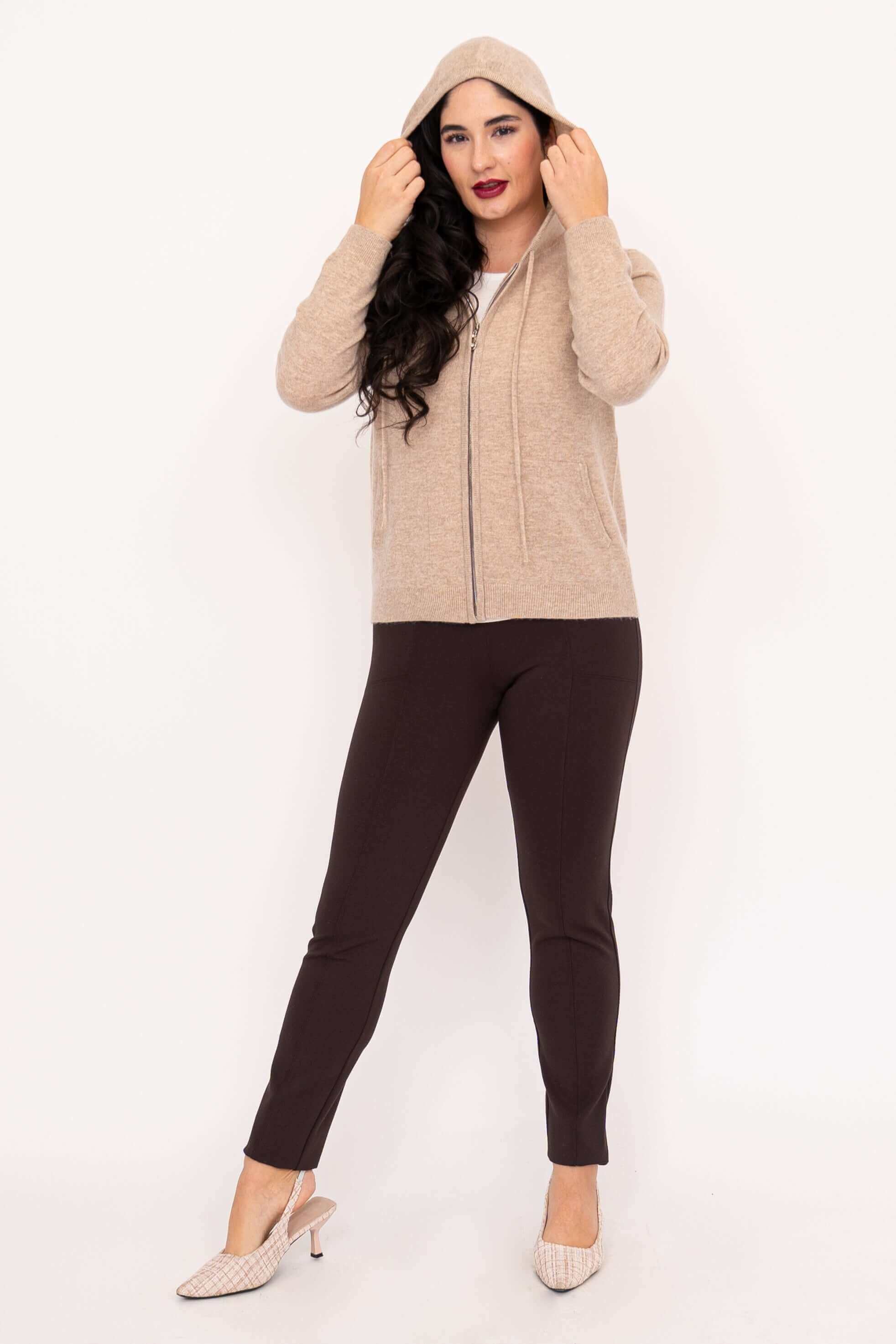 Finlay Sweater, Wheat, Wool Cashmere - Image 3