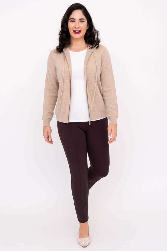 Finlay Sweater, Wheat, Wool Cashmere - Image 4