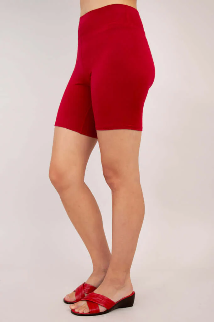 Hallie Shorts, Lipstick, Bamboo - Image 3