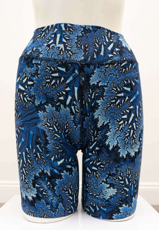 Hallie Shorts, Cobalt Fossil, Bamboo