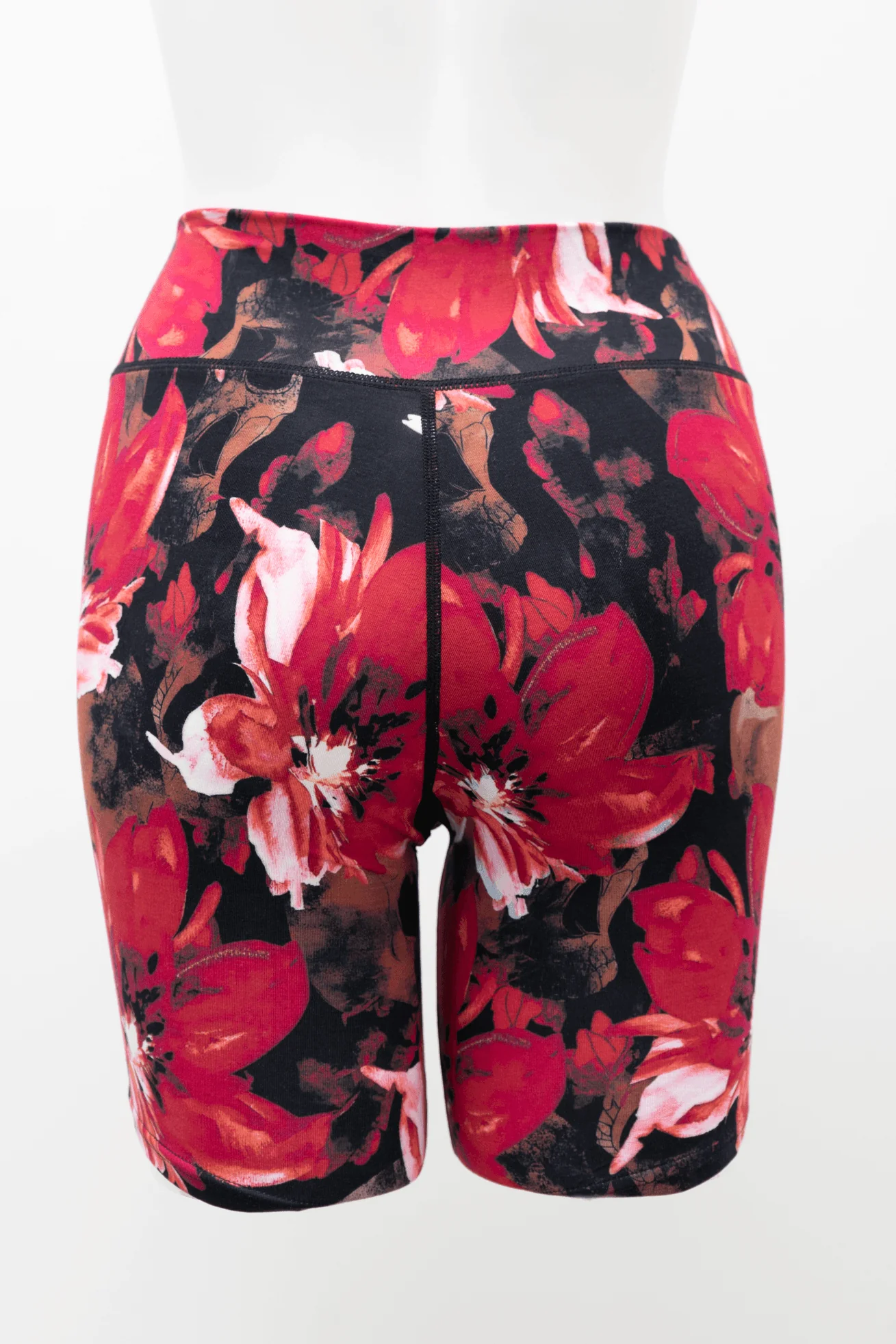 Hallie Shorts, Lipstick Poinsetta, Bamboo - Image 3