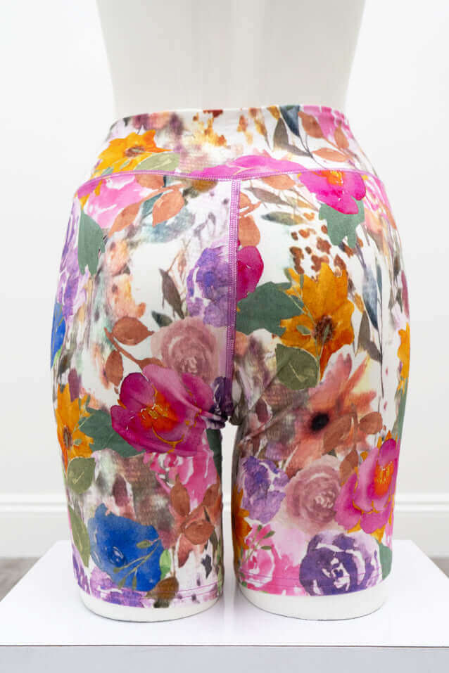 Hallie Shorts, Pink Bouquet, Bamboo - Image 3
