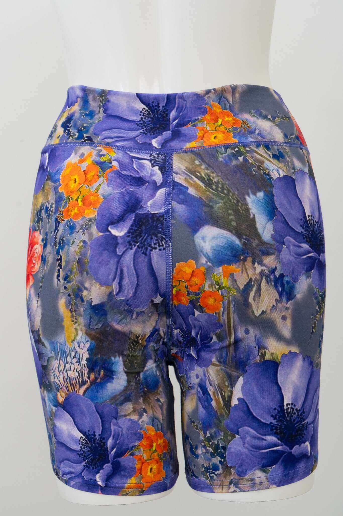 Hallie Shorts, Violet Bloom, Bamboo - Image 3