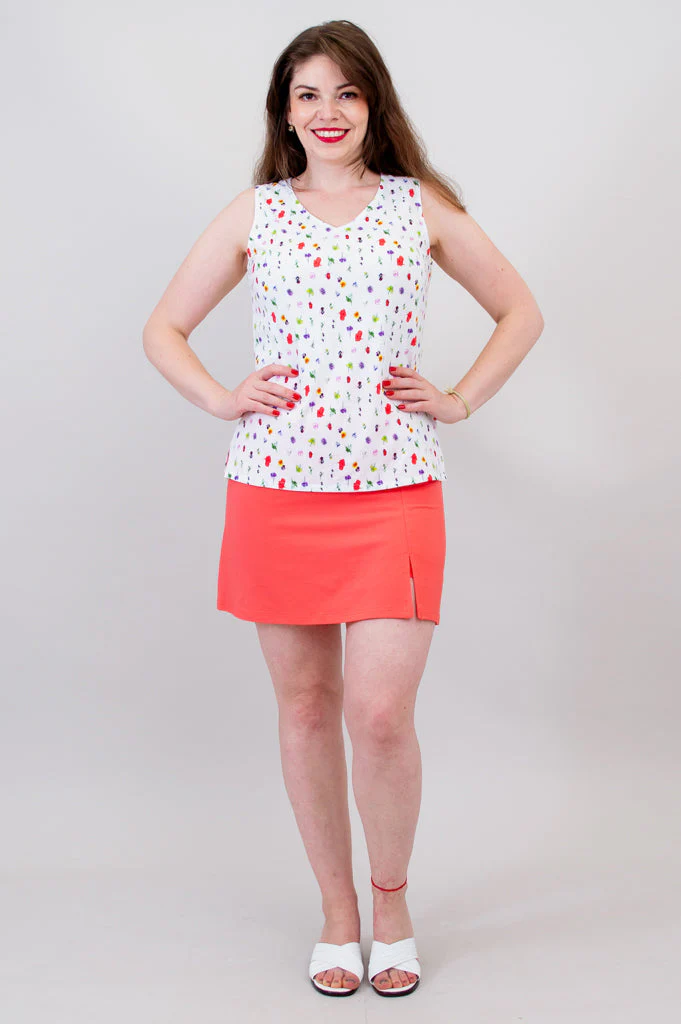 Hannah Tank, Honey, Linen Bamboo -Final Sale - Image 2