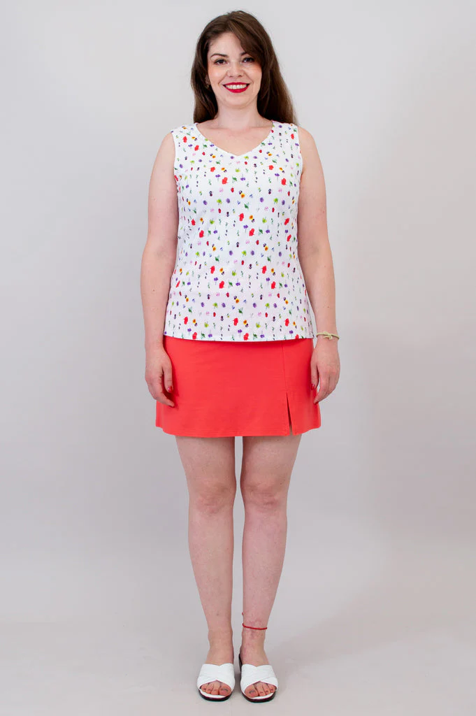 Hannah Tank, Honey, Linen Bamboo -Final Sale - Image 4