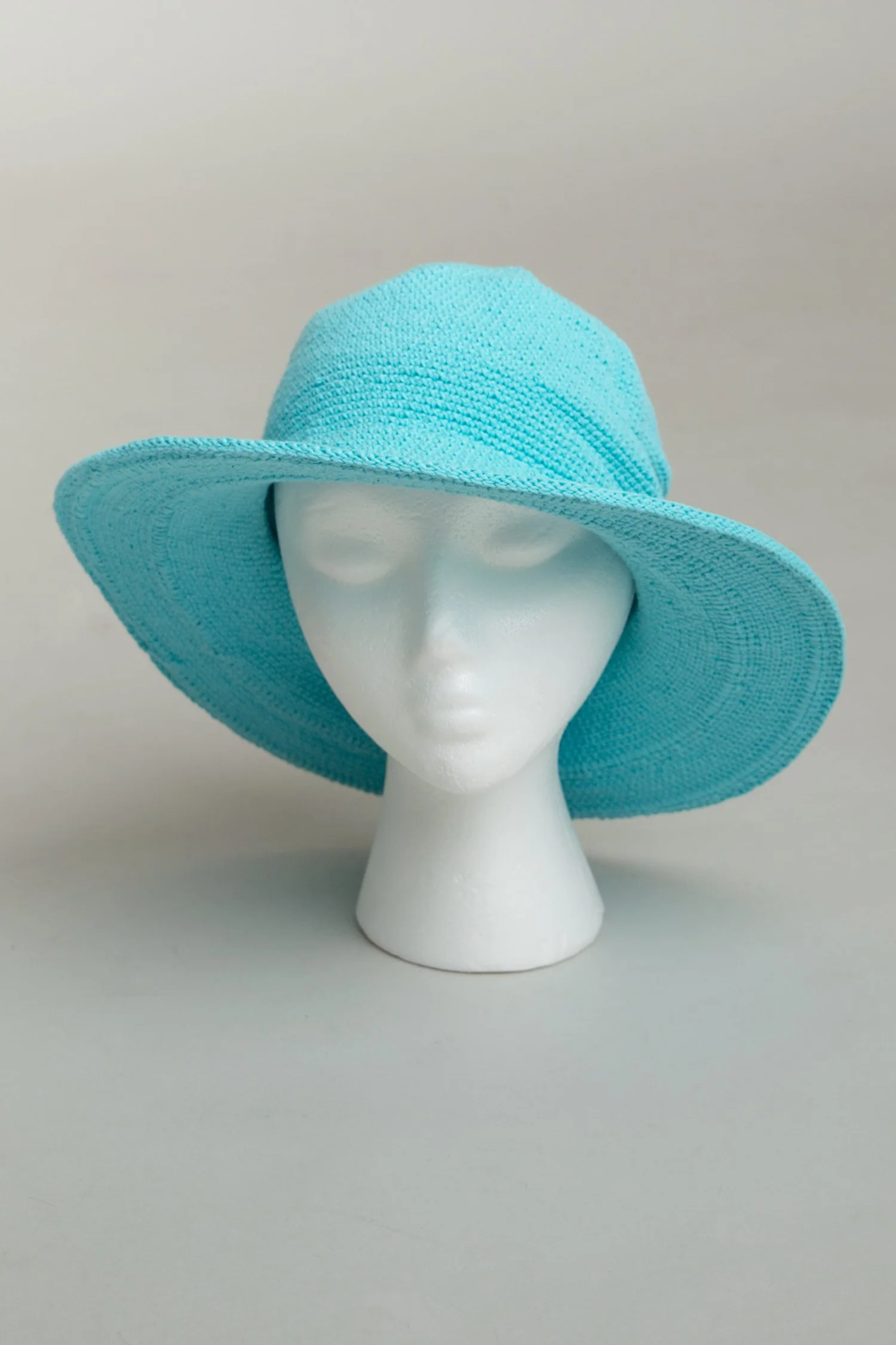Aqua Hat, Cotton - Image 3