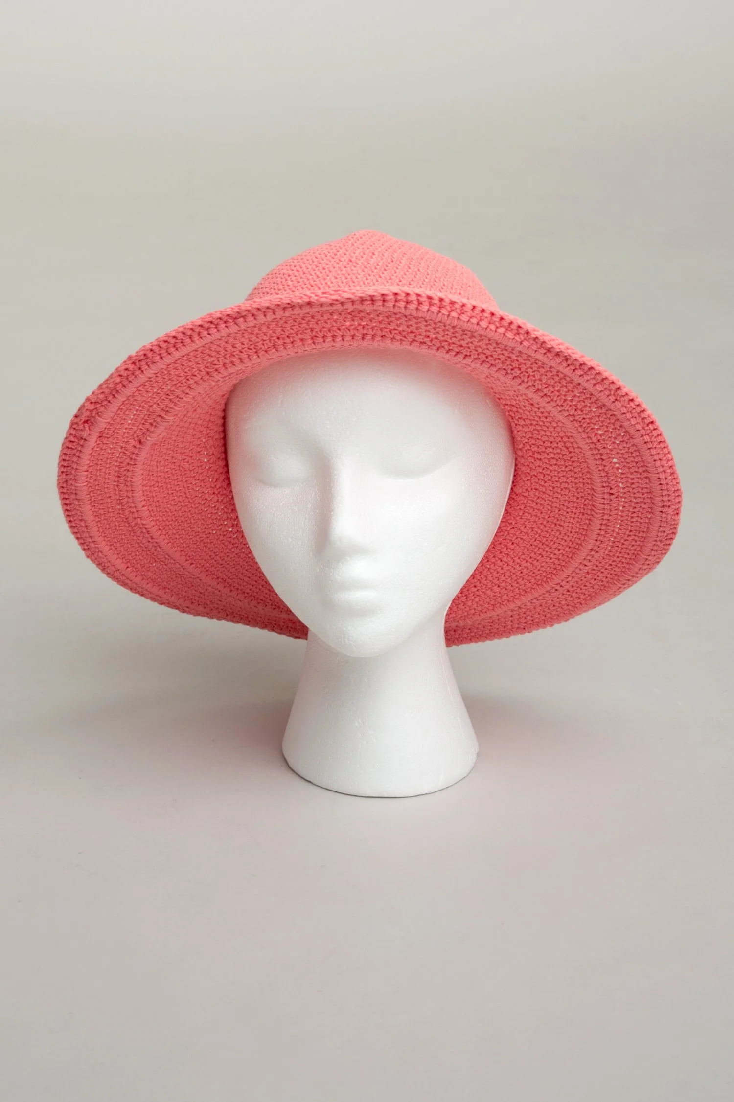 Coral Hat, Cotton - Image 3
