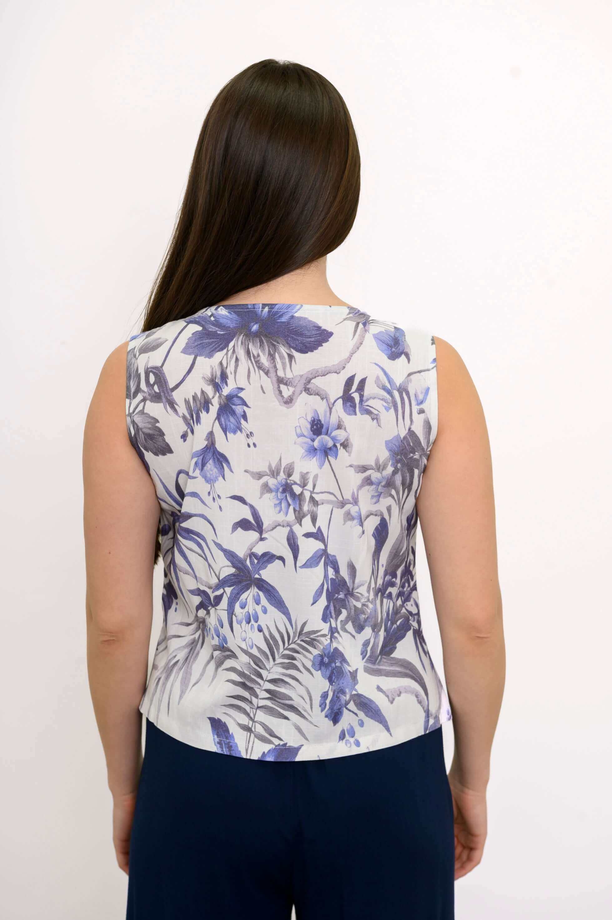 Havana Tank, Peri Palm, Linen Bamboo - Image 5
