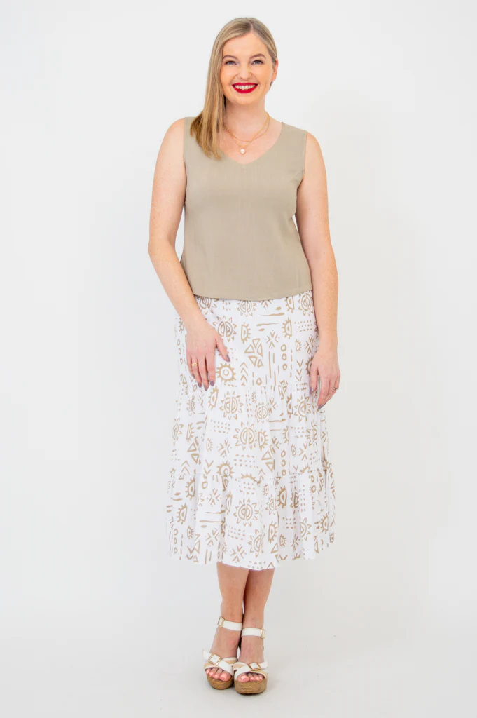 Havana Tank, Sand, Linen Bamboo - Image 4