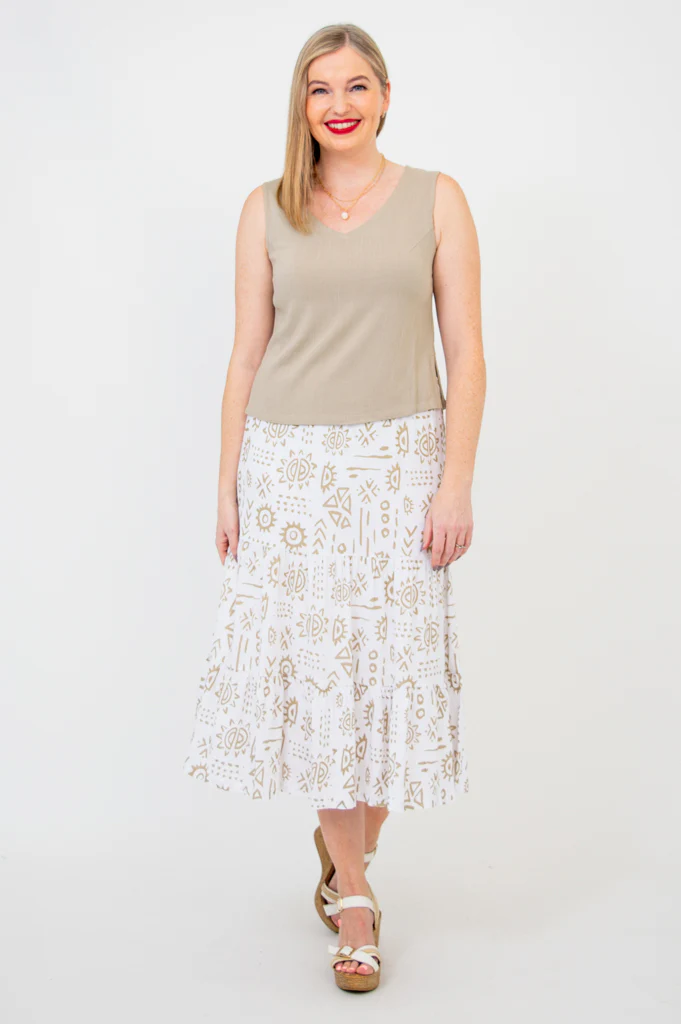 Havana Tank, Sand, Linen Bamboo - Image 5