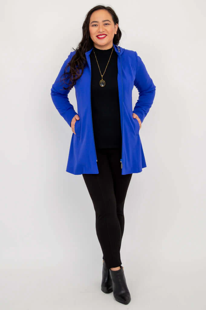 Highlands Coat, Violet, Modal - Image 3