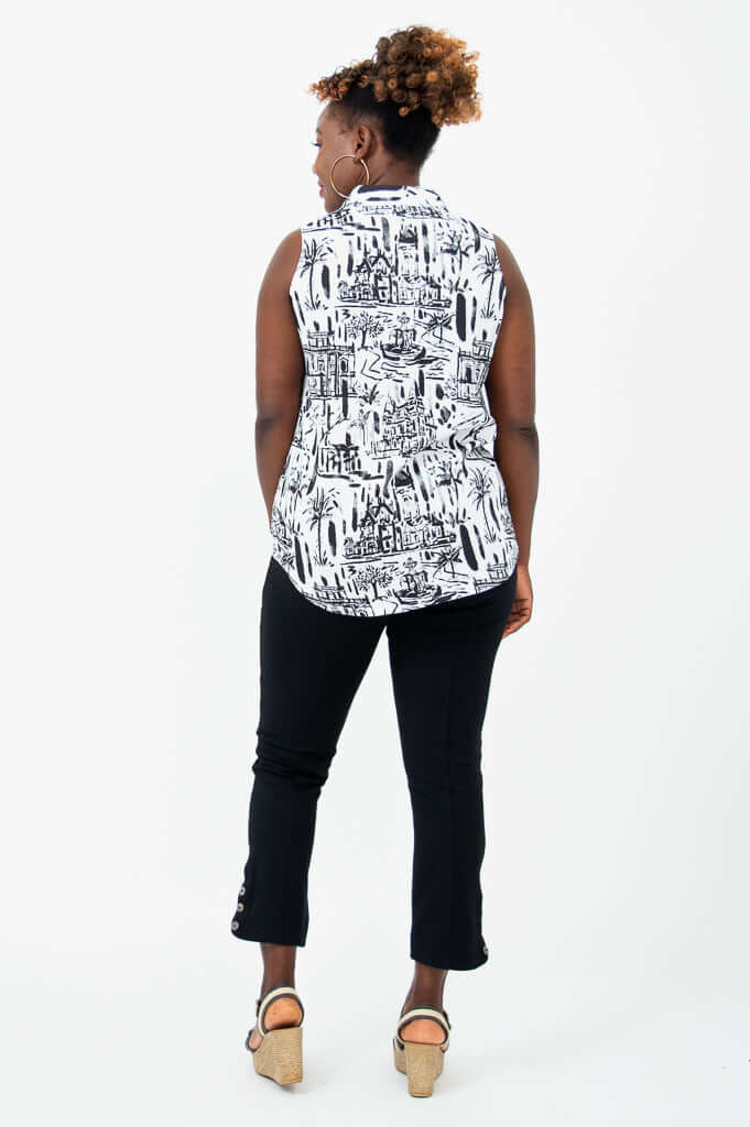 Hula Tank, Journey, Linen Bamboo - Image 3