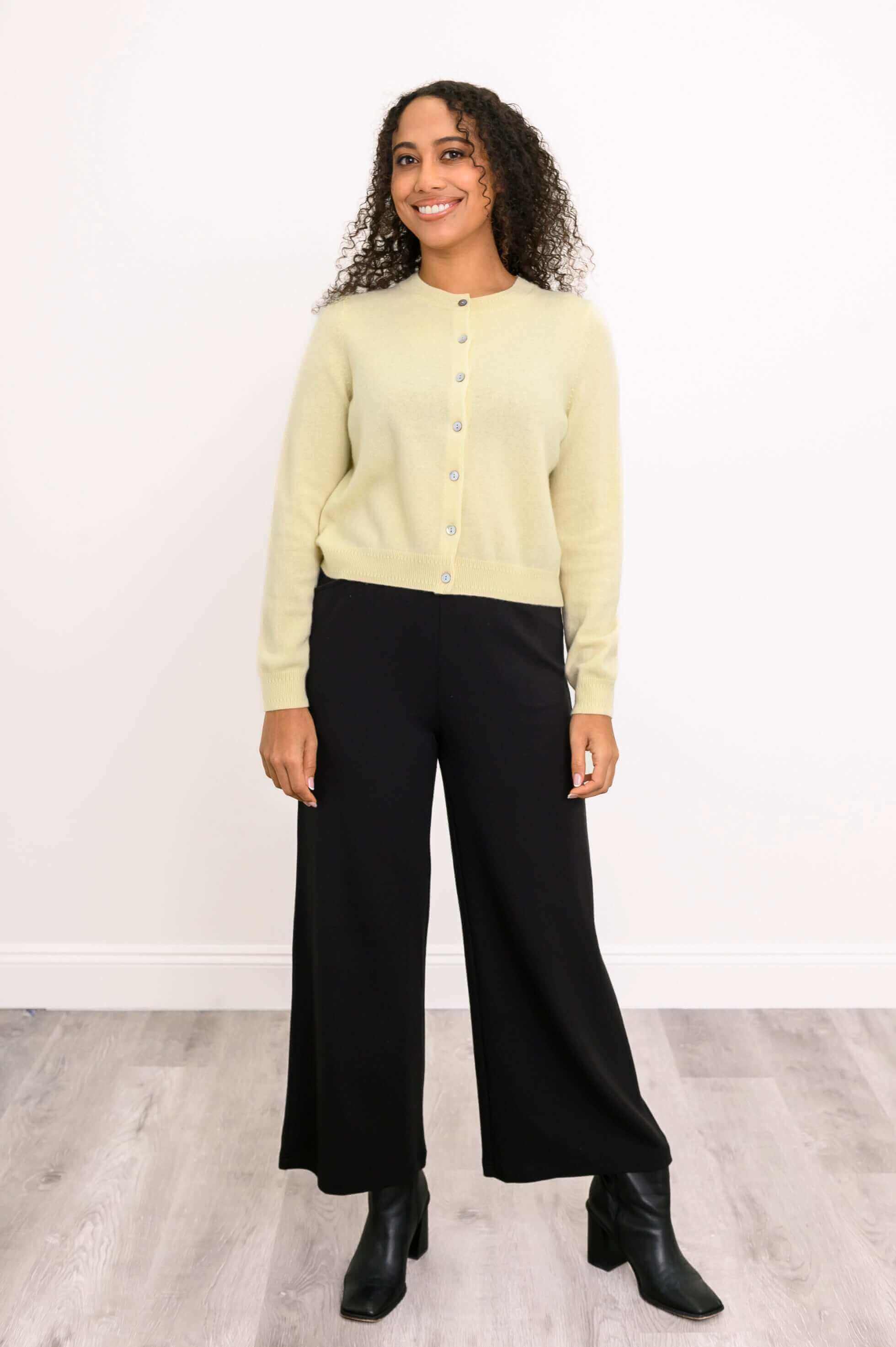 Isabella Cardigan, Marigold, Cashmere - Image 2