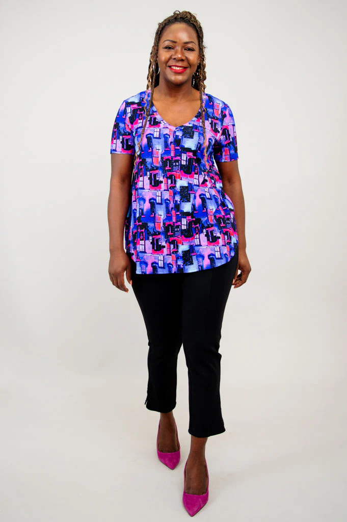 Jackie S/S Top, Victoria, Bamboo - Final Sale - Image 5