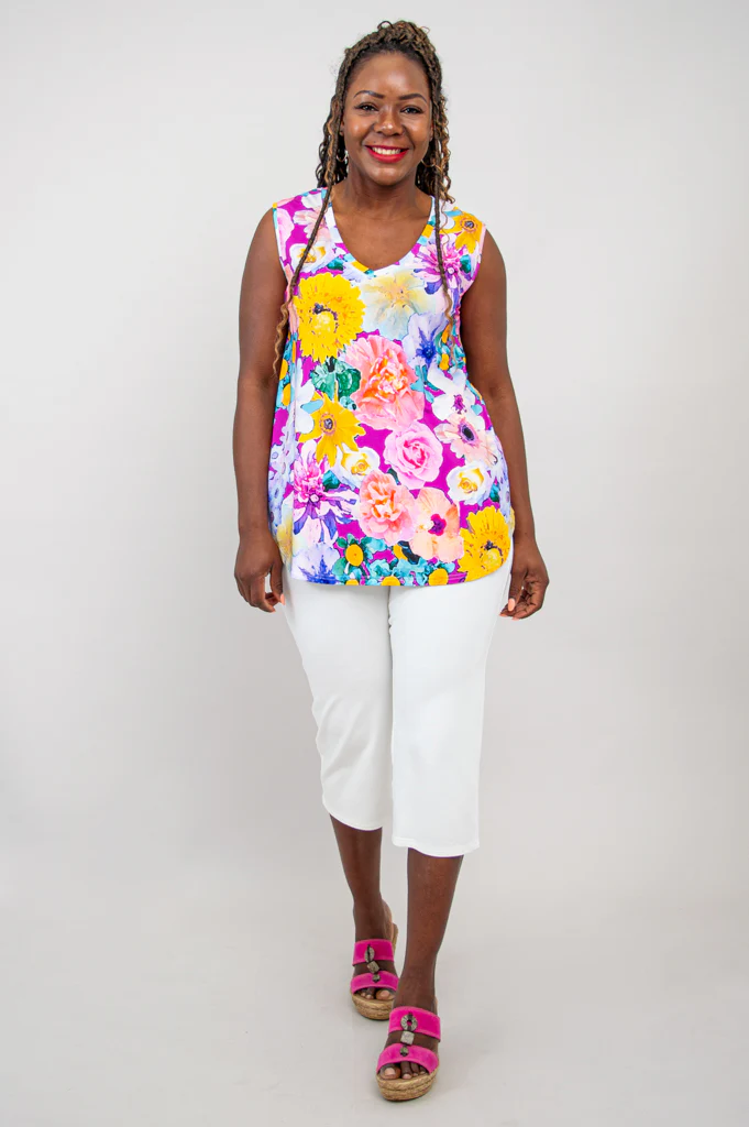 Jackie Tank, Francisco, Bamboo -Final Sale - Image 4