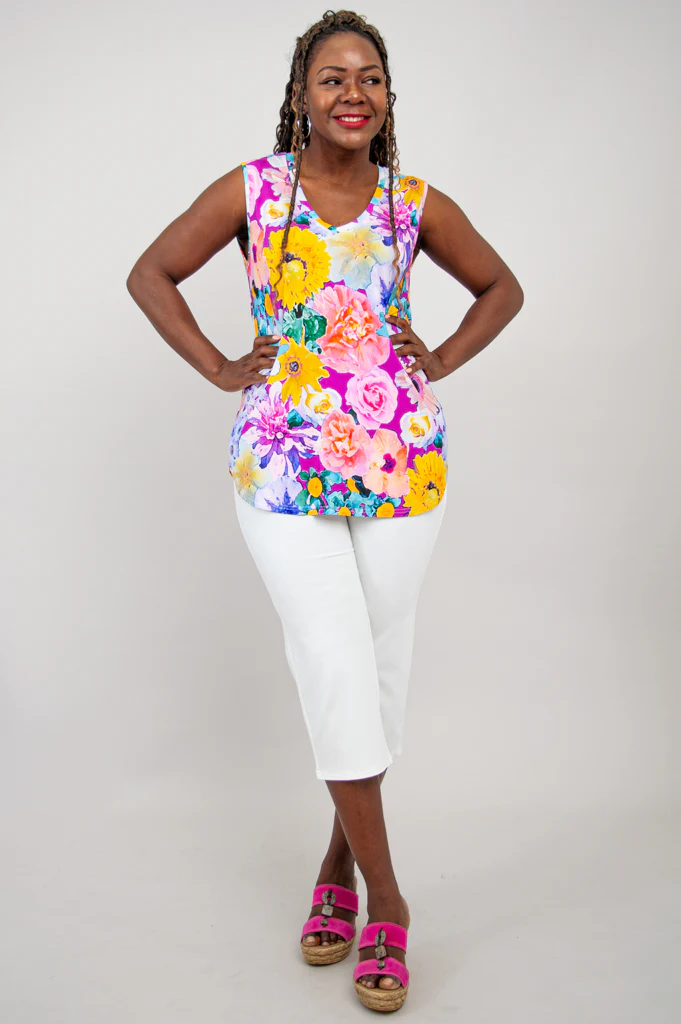 Jackie Tank, Francisco, Bamboo -Final Sale - Image 5
