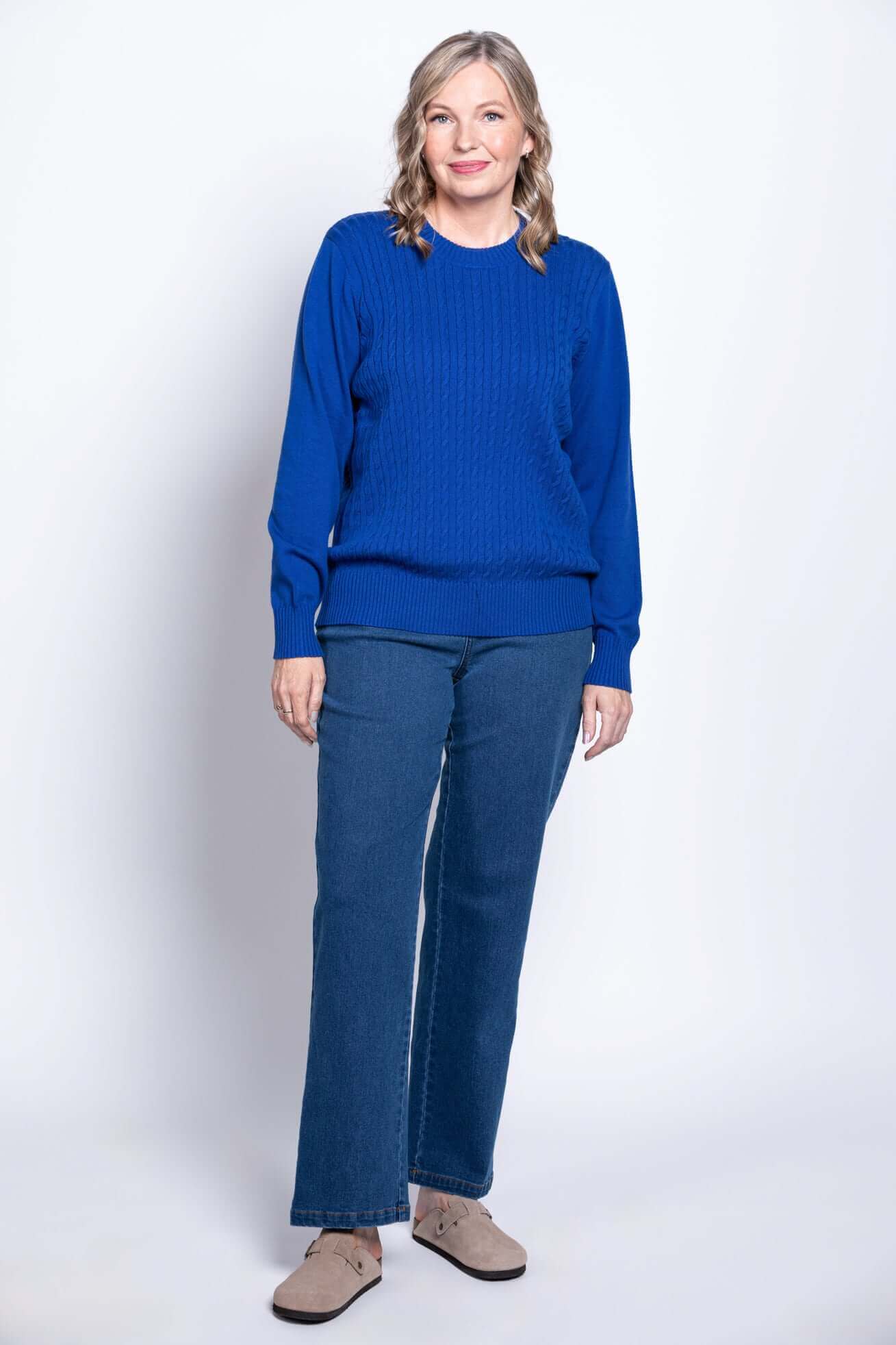 Jala Sweater, Light Blue, Cotton - Image 5