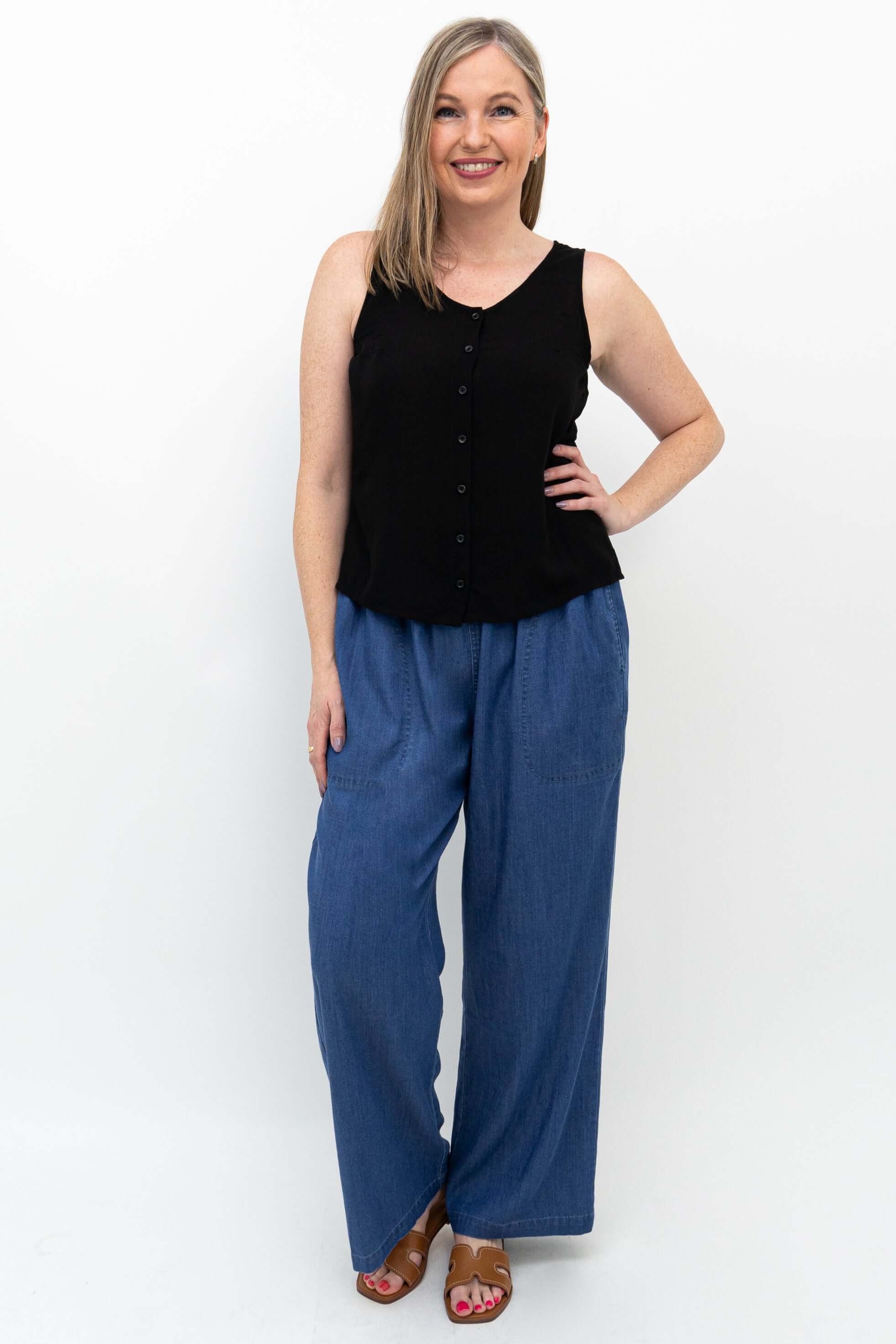 Jamie Pant, Lightweight Tencel Denim - Image 3