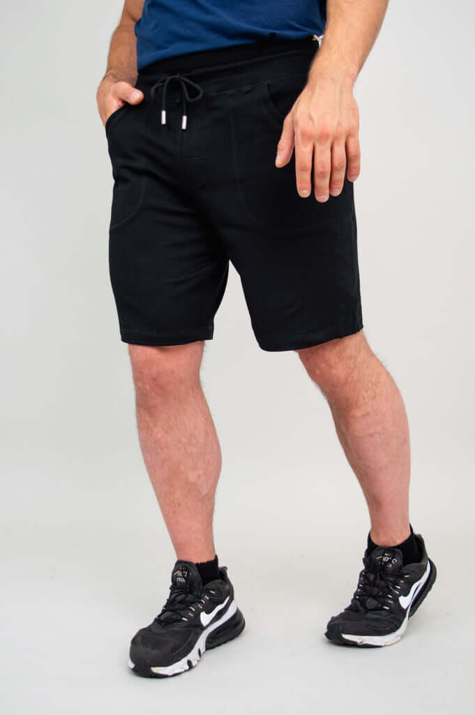 Jason Shorts, Black, Cotton - Image 6