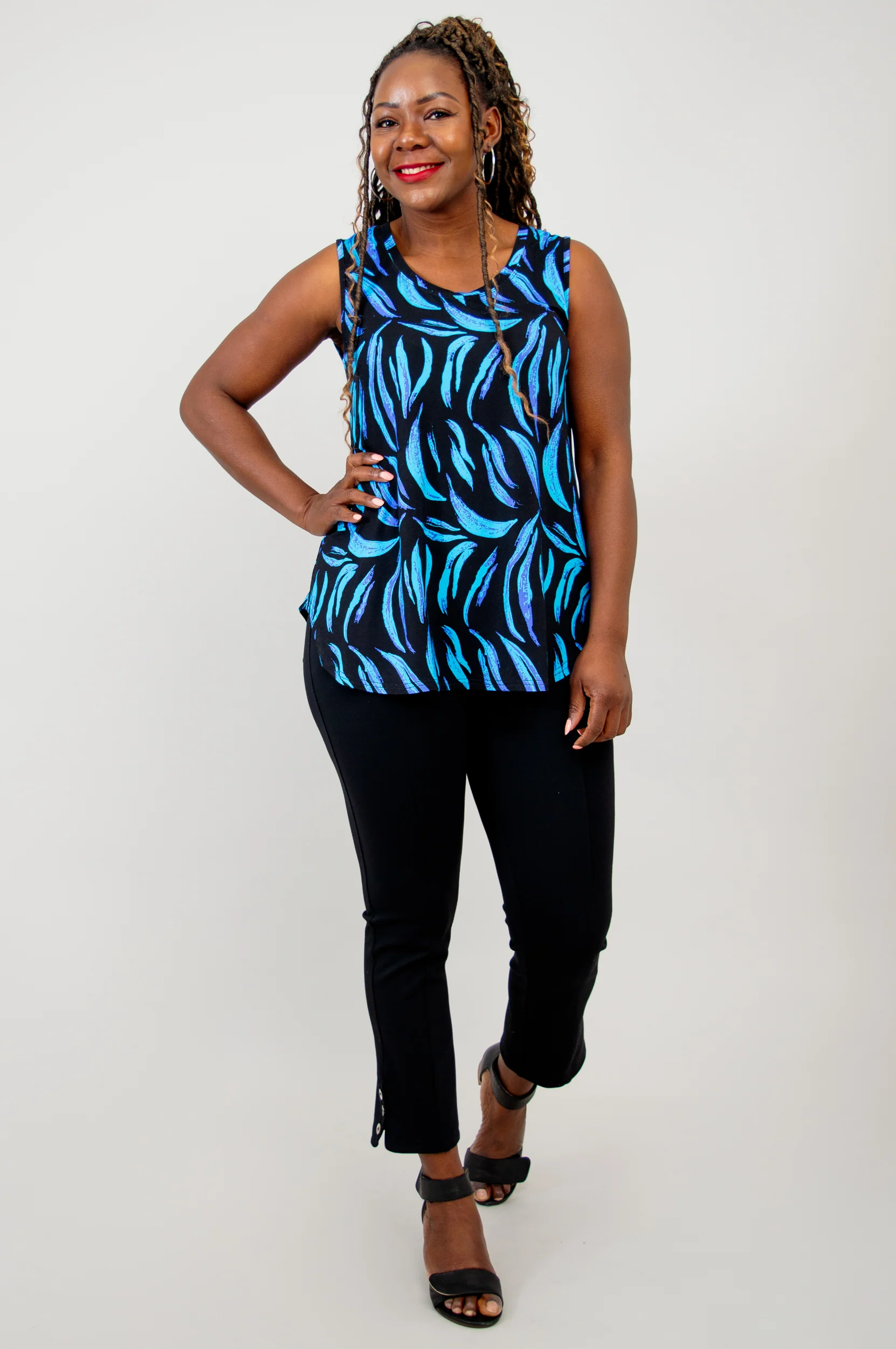 Jazz Tank, Cubana, Bamboo- Final Sale - Image 3
