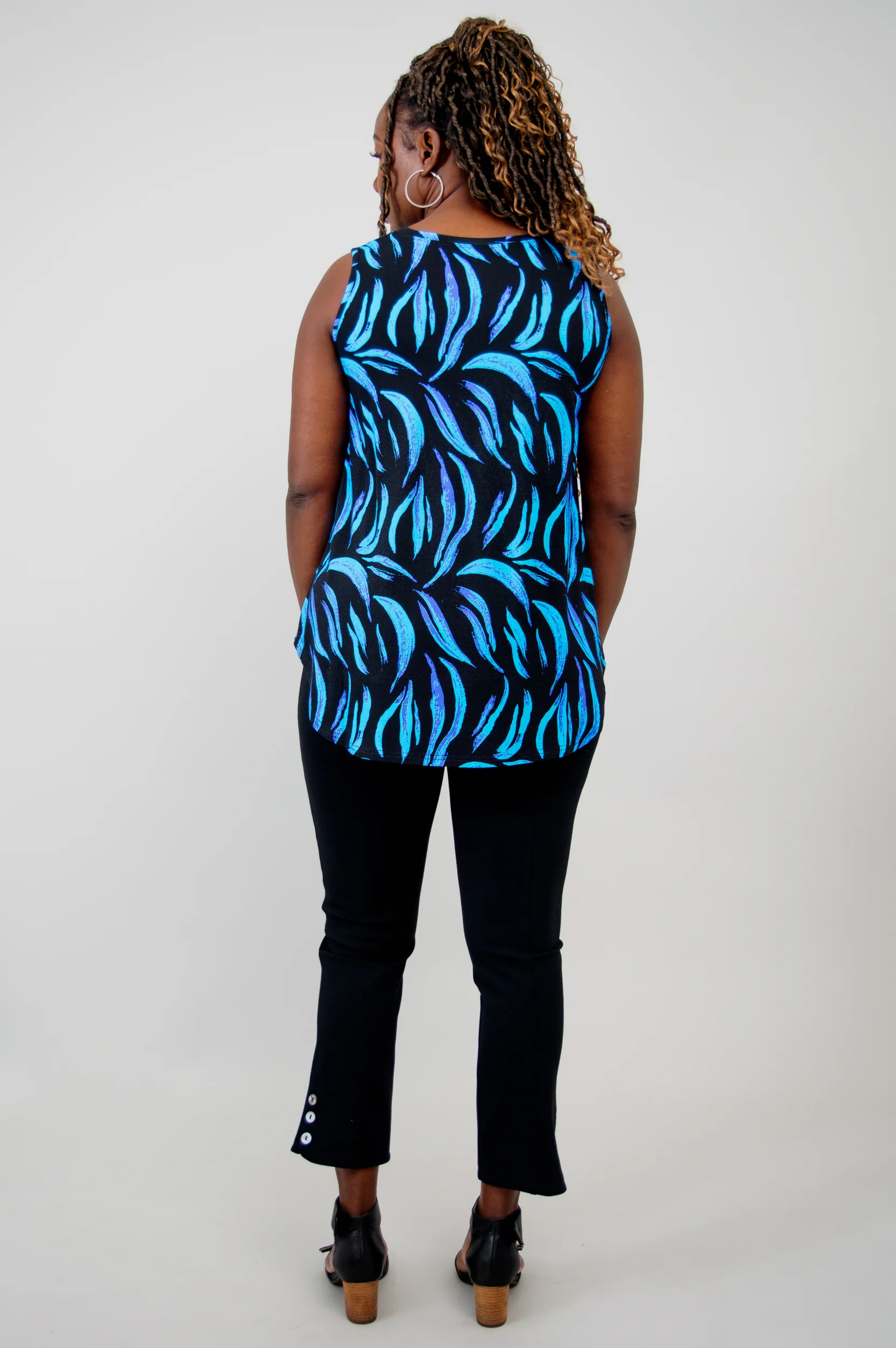 Jazz Tank, Cubana, Bamboo- Final Sale - Image 4