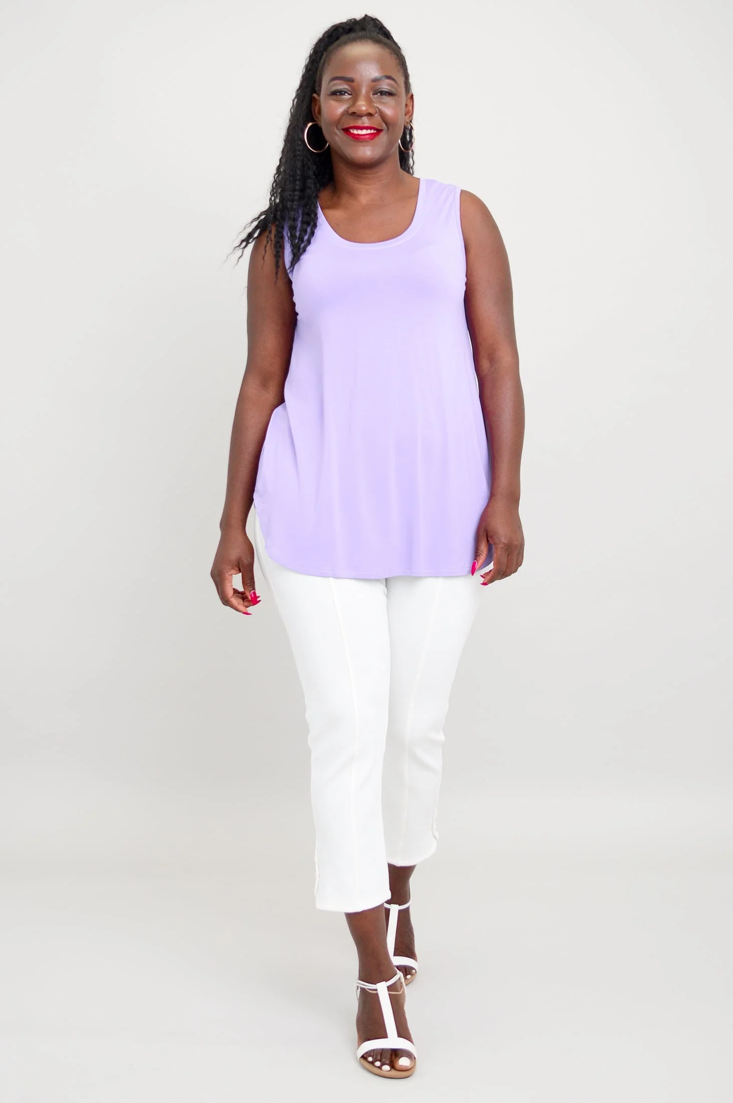 Jazz Tank, Lavender, Bamboo - Image 4