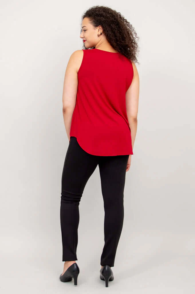Jazz Tank, Lipstick, Bamboo - Image 5
