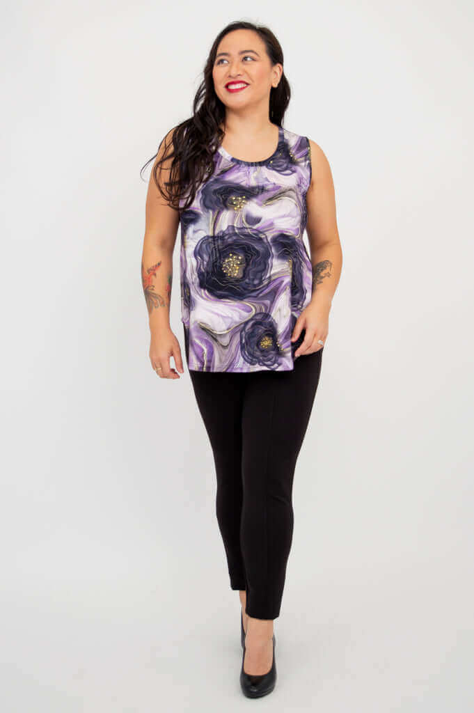 Jazz Tank, Popina, Bamboo - Final Sale - Image 3
