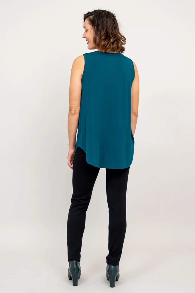 Jazz Tank, Teal, Bamboo - Image 5