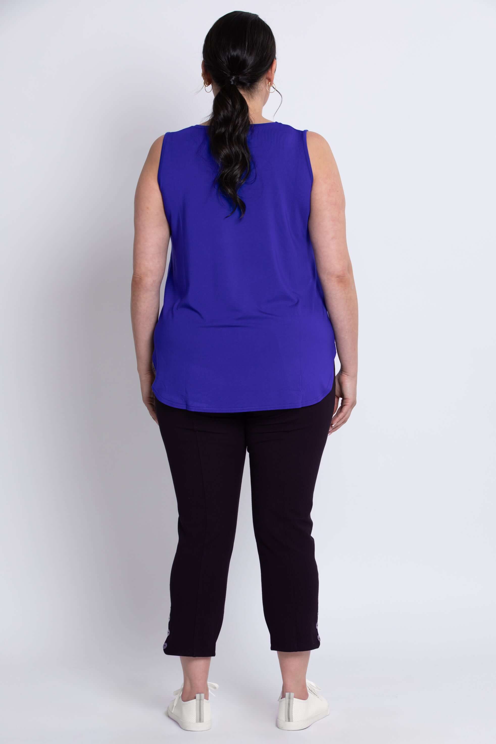 Jazz Tank, Violet, Bamboo - Image 5