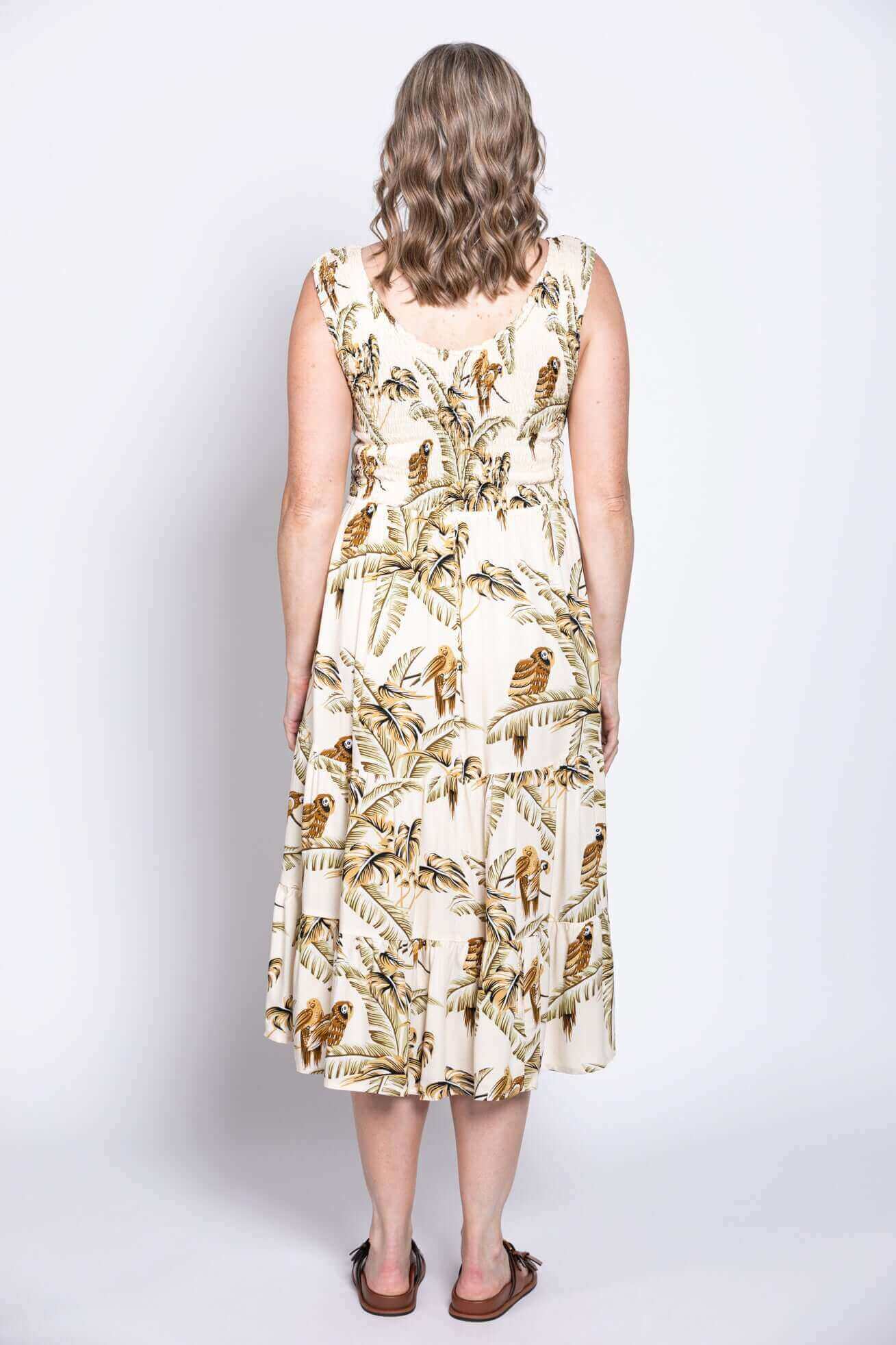 Jessie Dress, Terracotta - Image 4