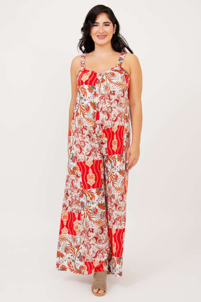 Joanna Jumpsuit, Charm, Linen Bamboo - Final Sale - Image 2