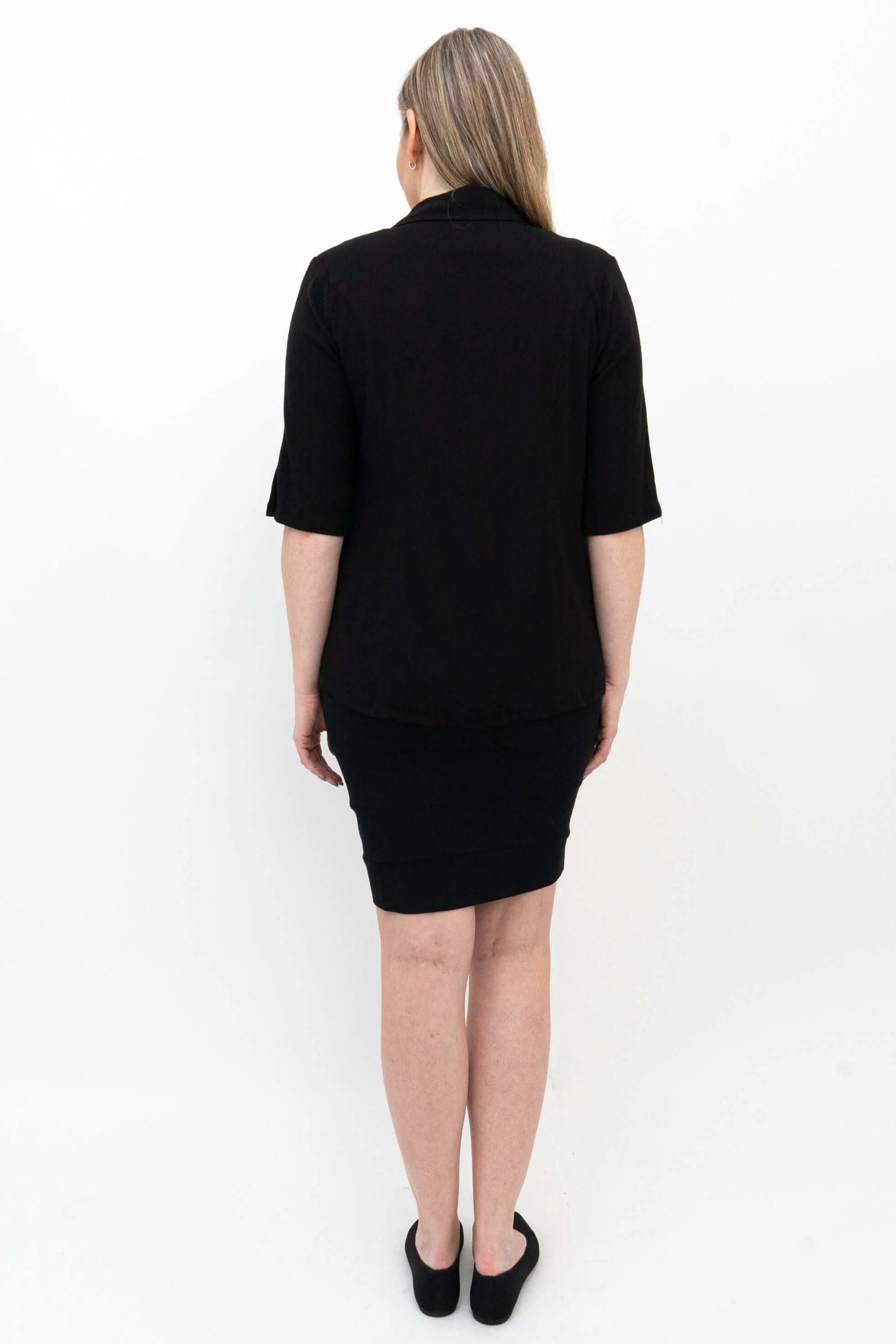 Jonelle Skirt, Black, Bamboo - Final Sale - Image 3