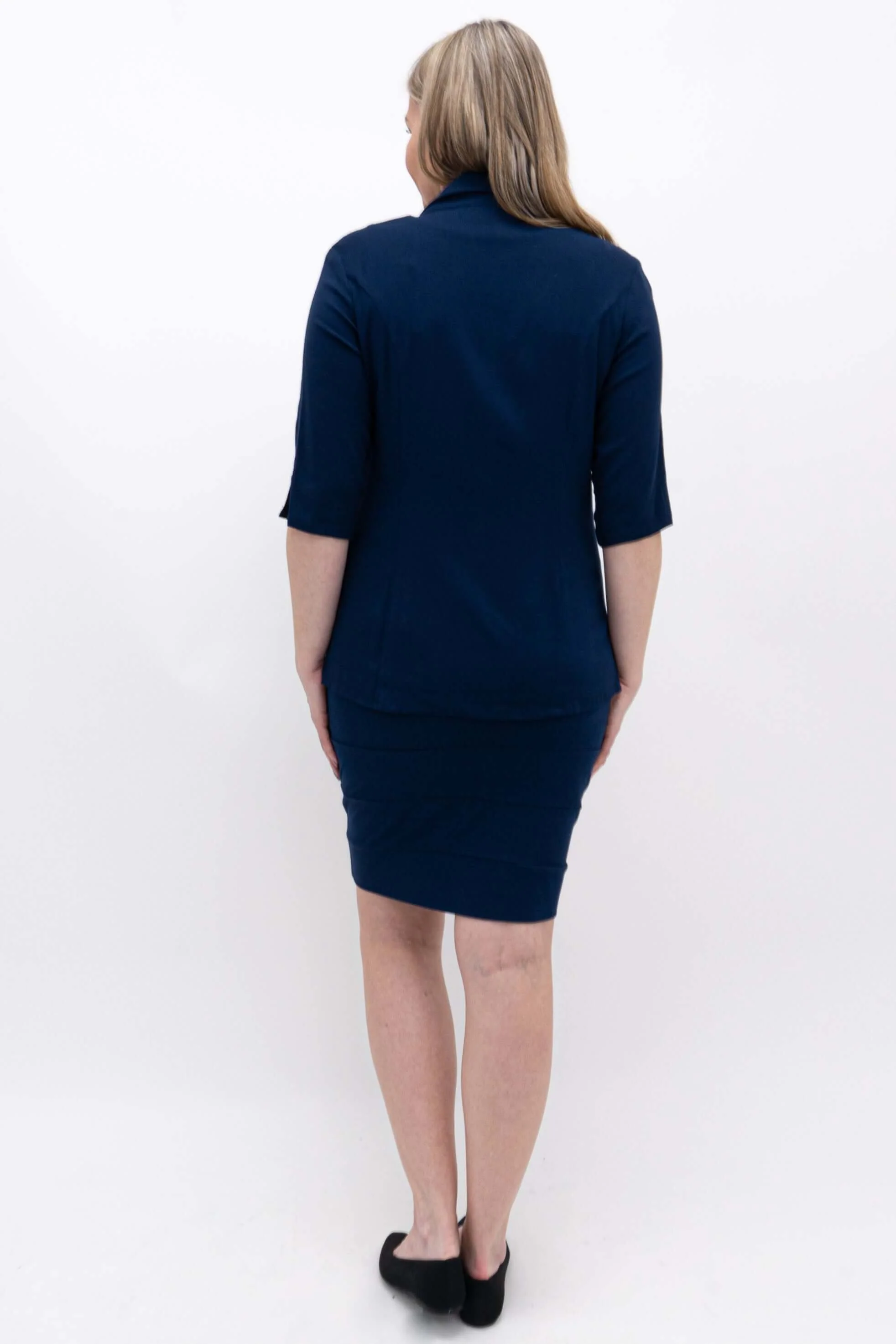 Jonelle Skirt, Indigo, Bamboo - Final Sale - Image 4