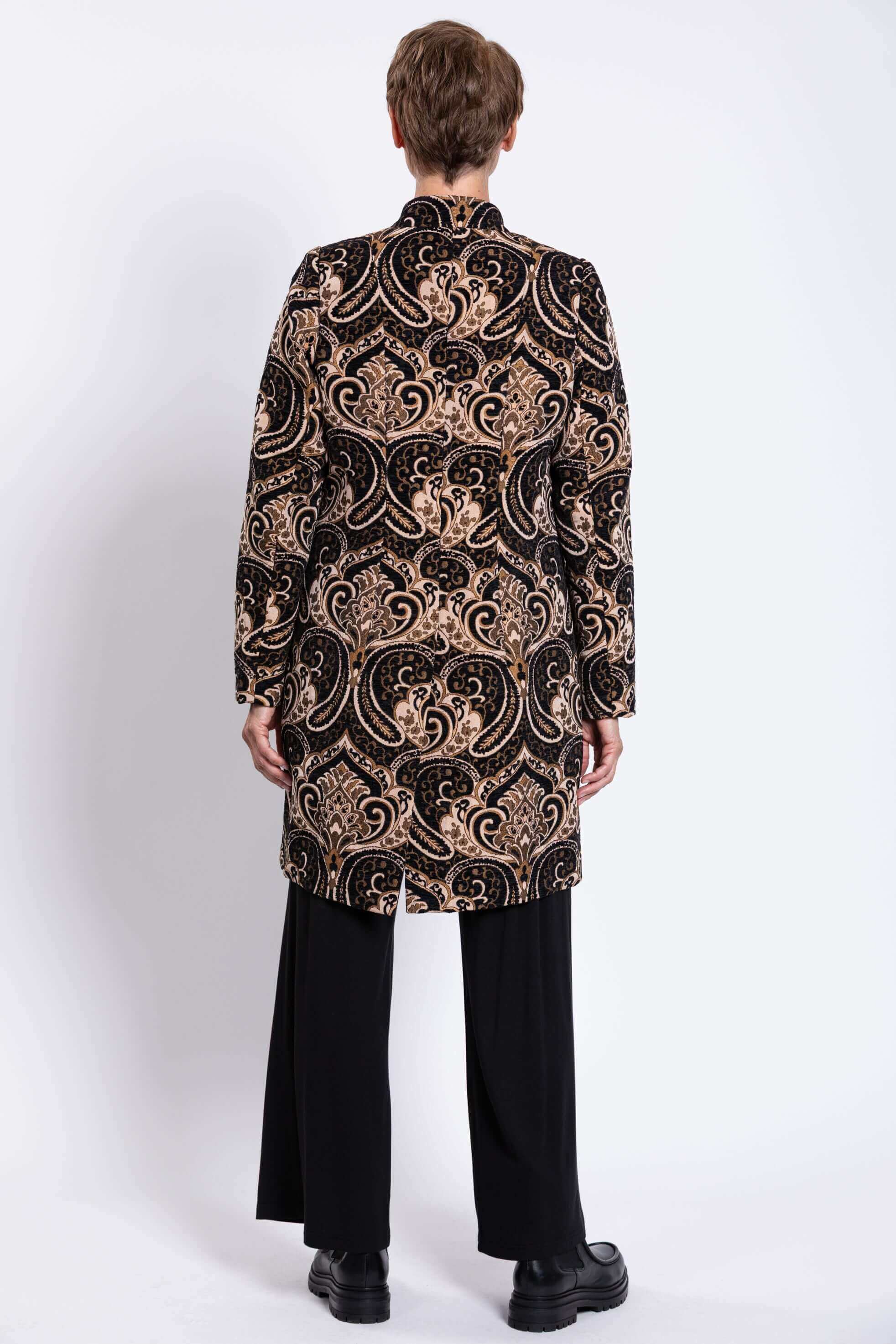 Julia Coat, Jaquard, Viscose - Image 3