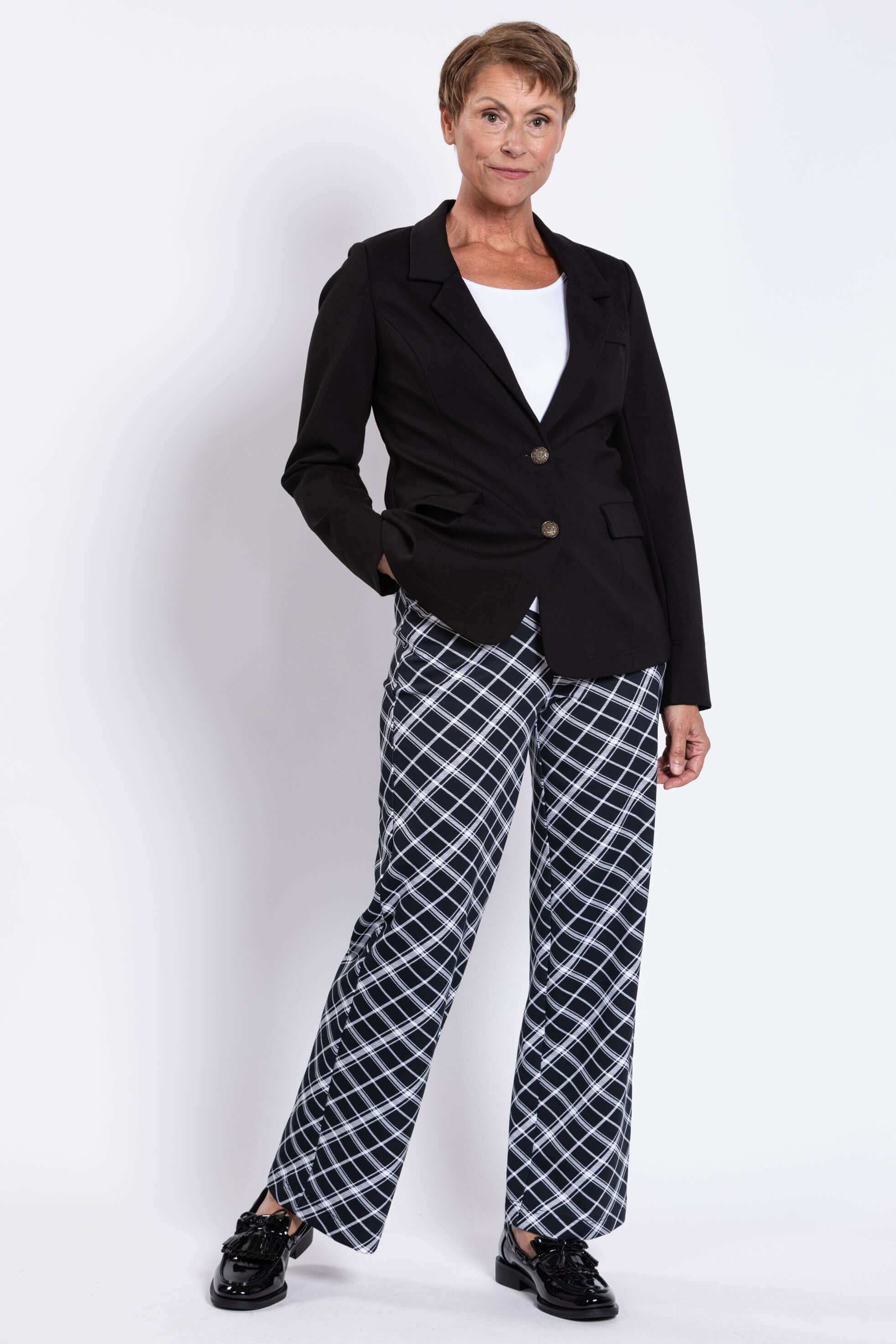 Kacey Blazer, Black, Modal - Image 2