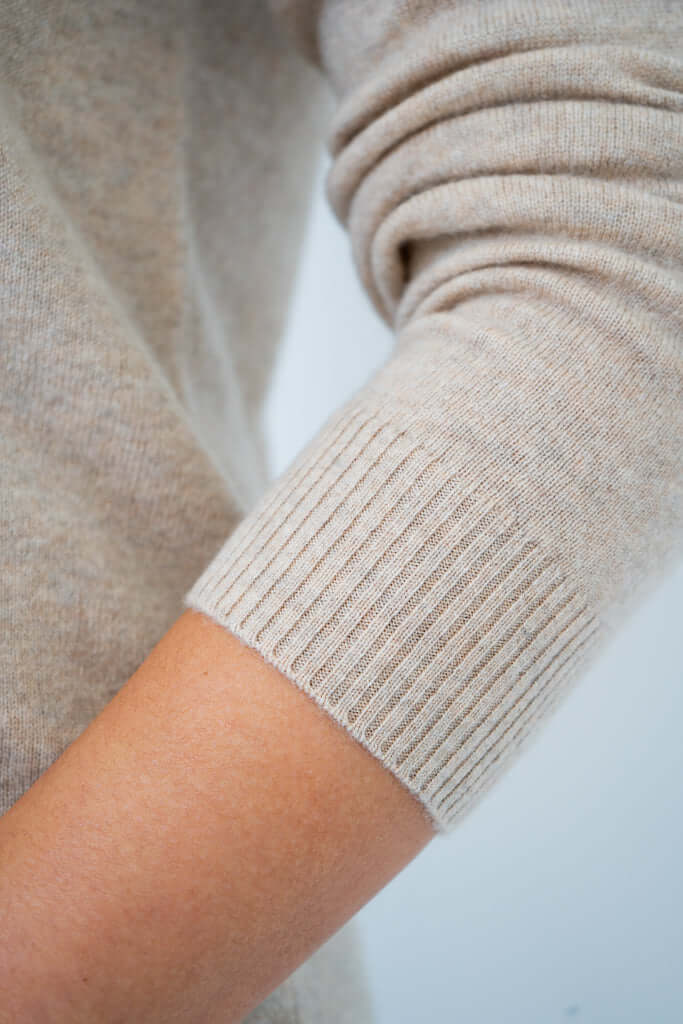 Kamila Sweater, Camel, Wool Cashmere - Image 7