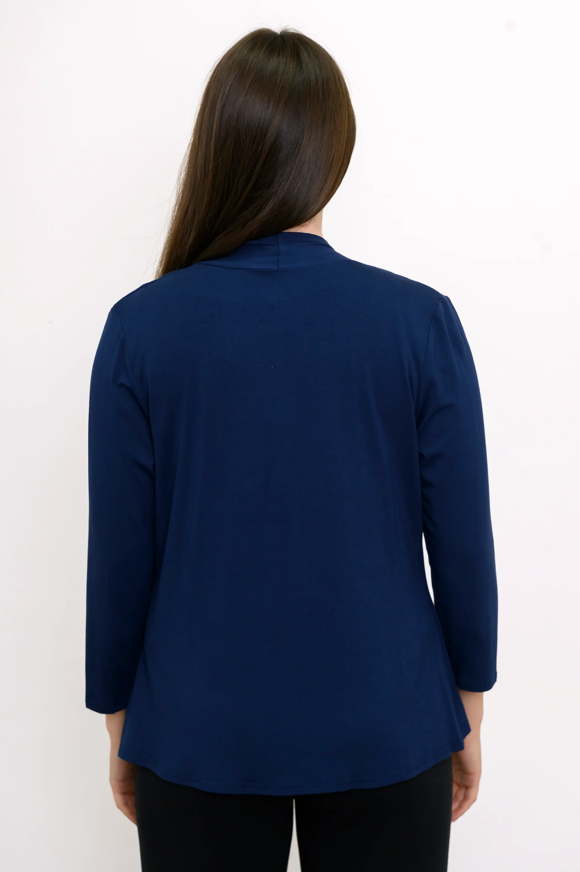 Kathy Jacket, Indigo, Bamboo - Image 5