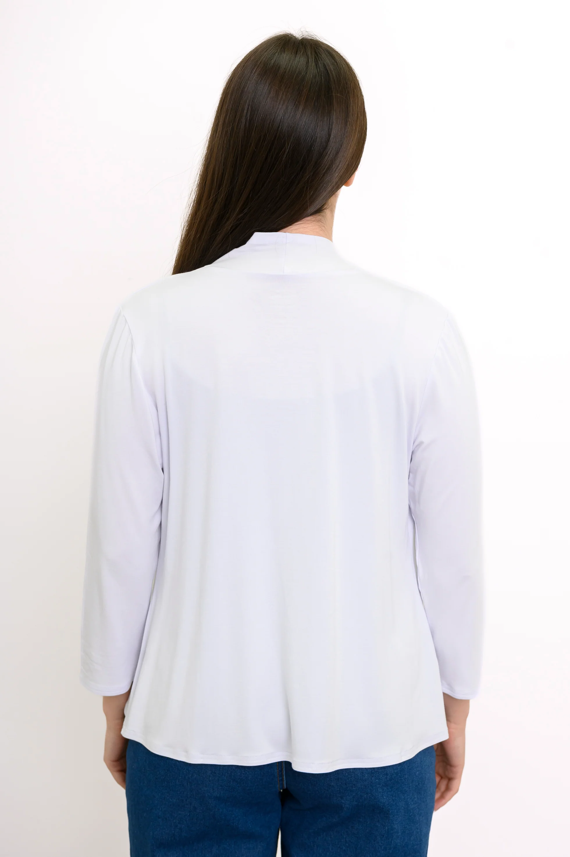 Kathy Jacket, White, Bamboo - Image 4