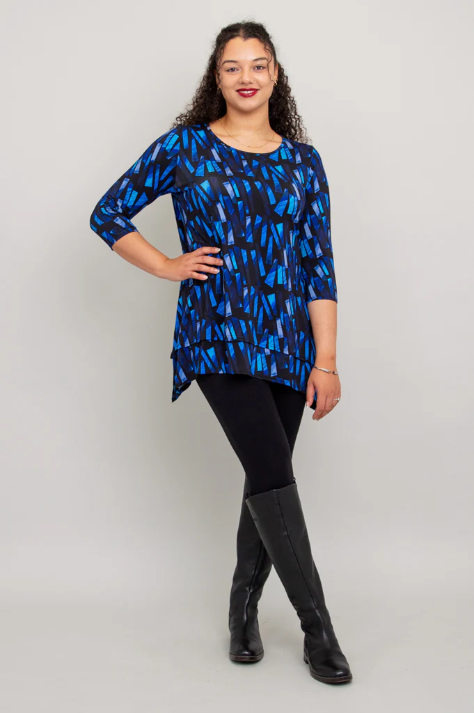 Kindness Tunic, Reflection, Bamboo - Final Sale - Image 3