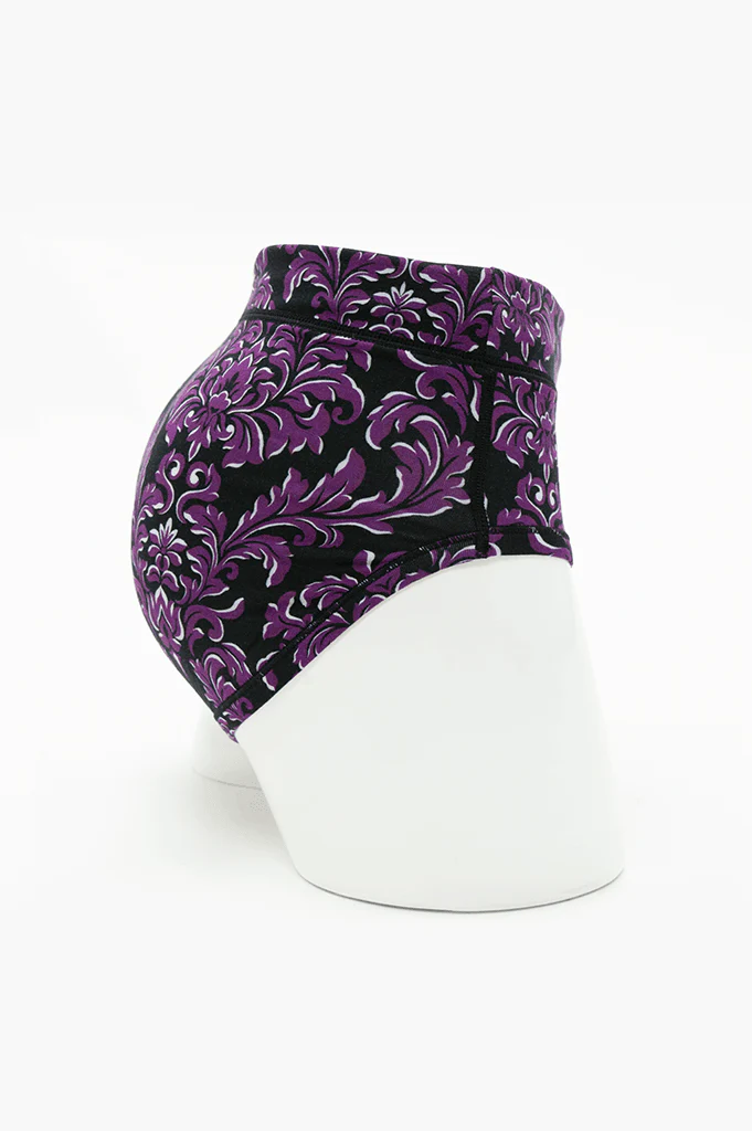 La Gaunche, Magenta Damask, Bamboo - Image 2
