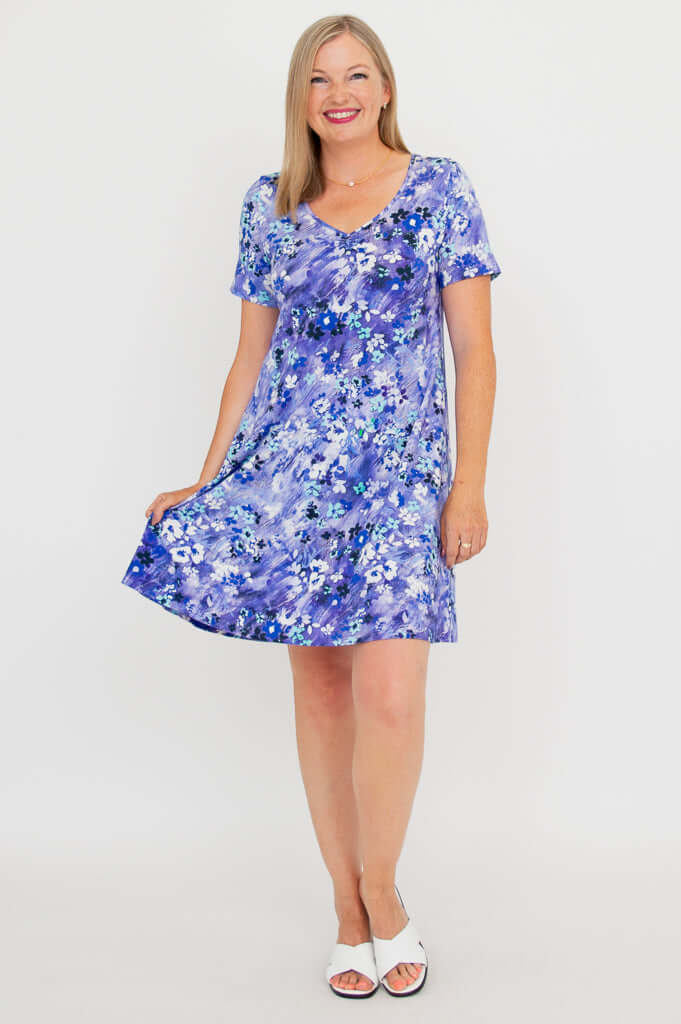 Lanai S/S Dress, Creative, Bamboo - Image 3