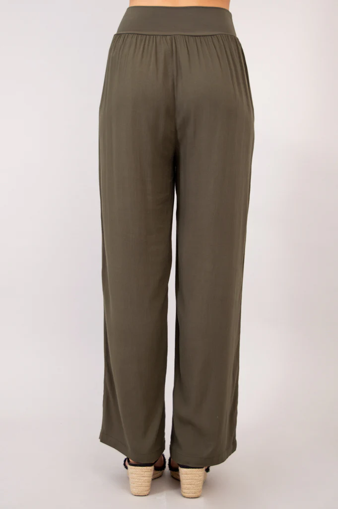 Landon Pant, Khaki, Linen Bamboo - Image 5
