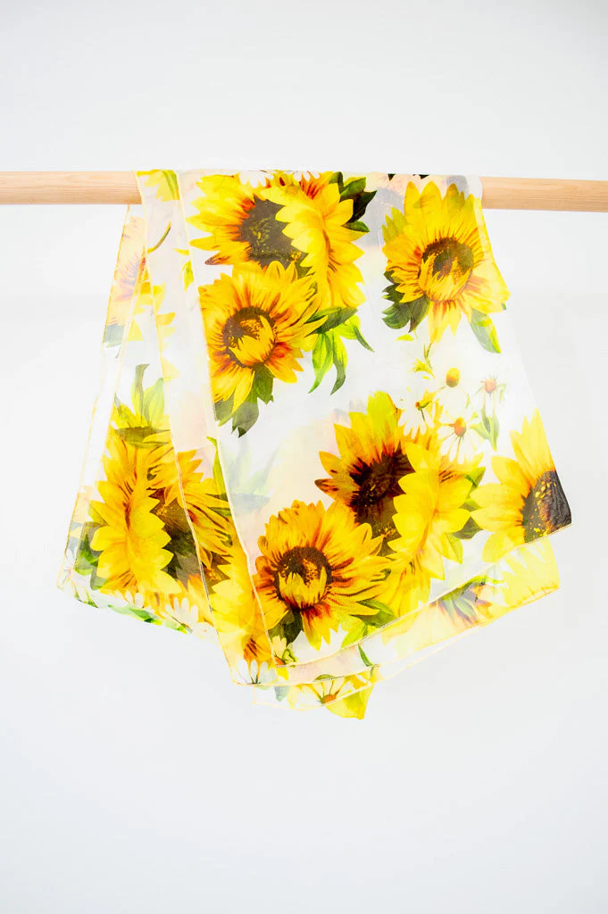 Large Silk Scarf - Image 14